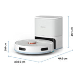 Philips Robot Aspirador Serie 2000-2700 Pa de Succión, Navegación Láser, App Homerun, Estación de Autovacío, 130 Minutos de Tiempo de Funcionamiento, Modo Alfombras (XU2100/20)