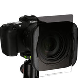 Rollei MK 3 - Juego de 3 Soportes de Filtro rectangulares con Filtro CPL magnético, Anillos adaptadores de 52 a 82 mm, Bolsa de Filtro y Filtro Suave GND8 de 100 mm.