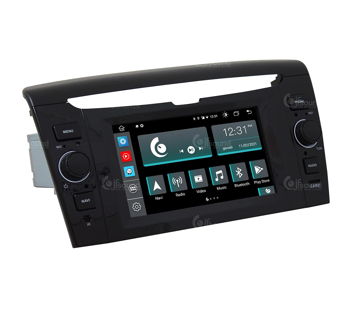 Autorradio de Ajuste Personalizado para Lancia Ypsilon Android GPS Bluetooth WiFi Dab USB Pantalla táctil Full HD 6,2" procesador de 8 núcleos y comandos de Voz
