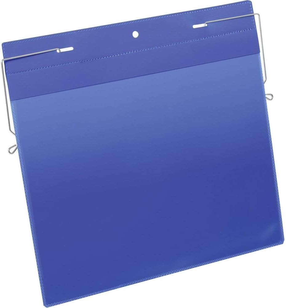 Durable 175407 Bolsa de plancha de alambre (A4 paisaje) paquete de 50 piezas azul