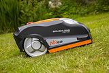 YARD FORCE Robot cortacésped NX100i de hasta 1000 m². Robot cortacésped autopropulsado con control por aplicación, sensor iRadar, programación multizona, panel de control LCD con teclado numérico.