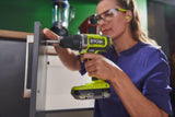 Ryobi RCK182G-220S Duo 18V One+ Taladro + Destornillador de impacto Incluye 2 baterías de 2Ah y su cargador, en una bolsa de transporte