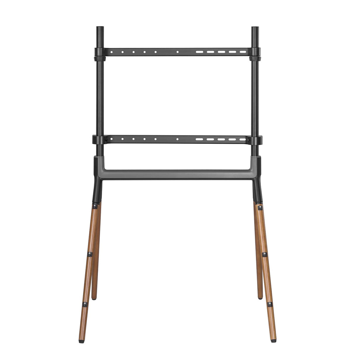 Maclean MC-926 Soporte Universal para TV Soporte para TV de 49-70" hasta 40 kg máx. VESA 600x400 Compatible con LCD LED OLED QLED Plasma Negro/Nogal