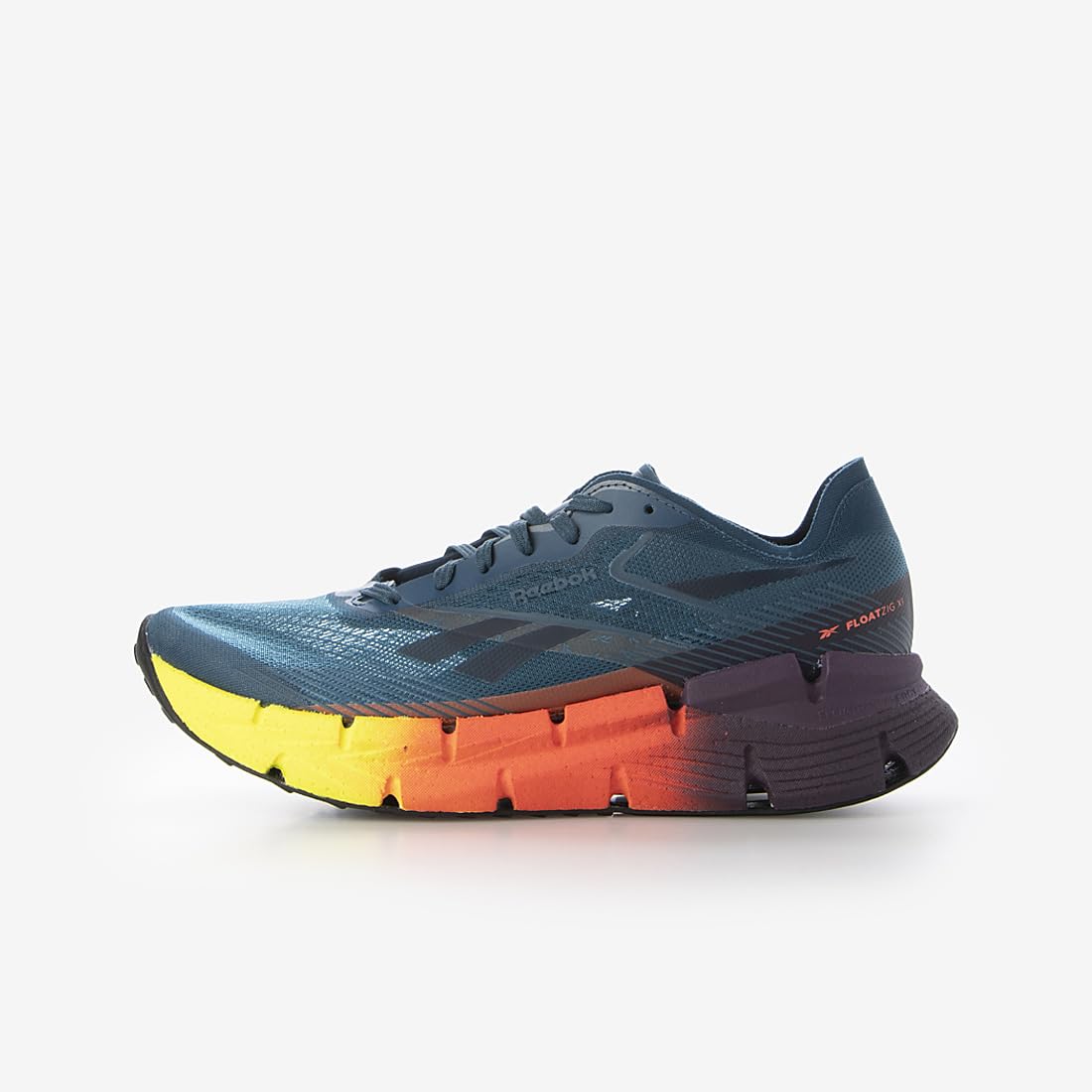 Reebok Floatzig X1, Zapatillas Unisex Adulto, Escape Blue Digitl Lime Coral, 43 EU