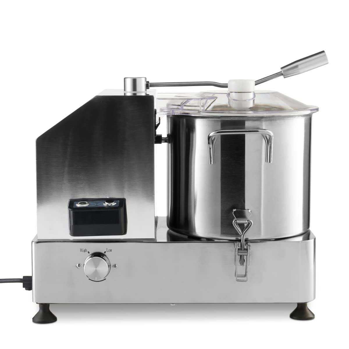 Robot de cocina de 9 L - Acero inoxidable - Robot de cocina profesional - picadora - 9 litros