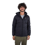 Hurley Portage Puffer Bomber Jacket, Chaqueta Hombre, Negro (Black), S