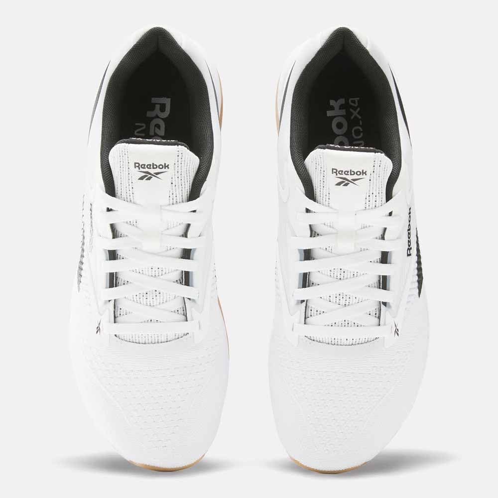 Reebok Nano X4, Zapatillas de Deporte Unisex adulto, Ftwwht Black Rbkg04, 44 EU