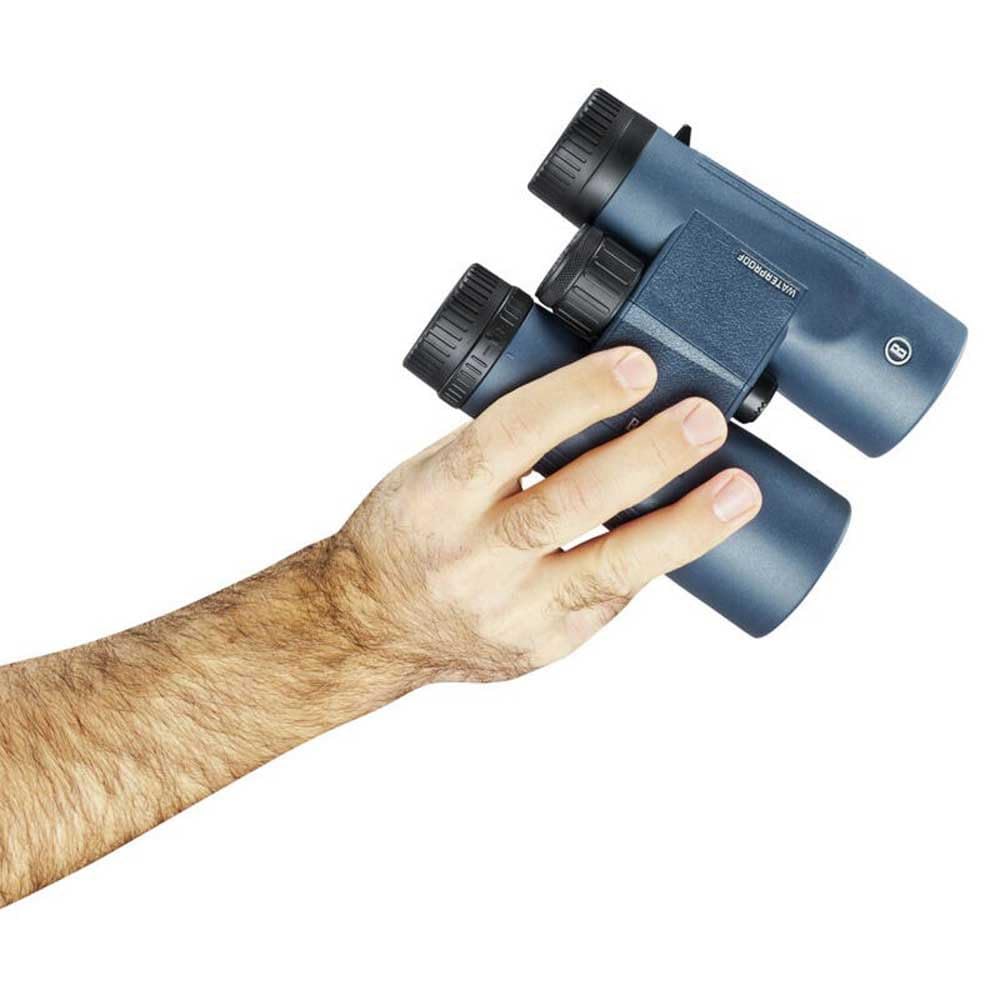 Bushnell - H2O 2 - Prismáticos - 8x42 - Prisma de Techo - Azul Oscuro - Completamente Multicoated - Impermeable/Niebla - Oculares giratorios - Deportes Acuáticos - Náutica - 158042R