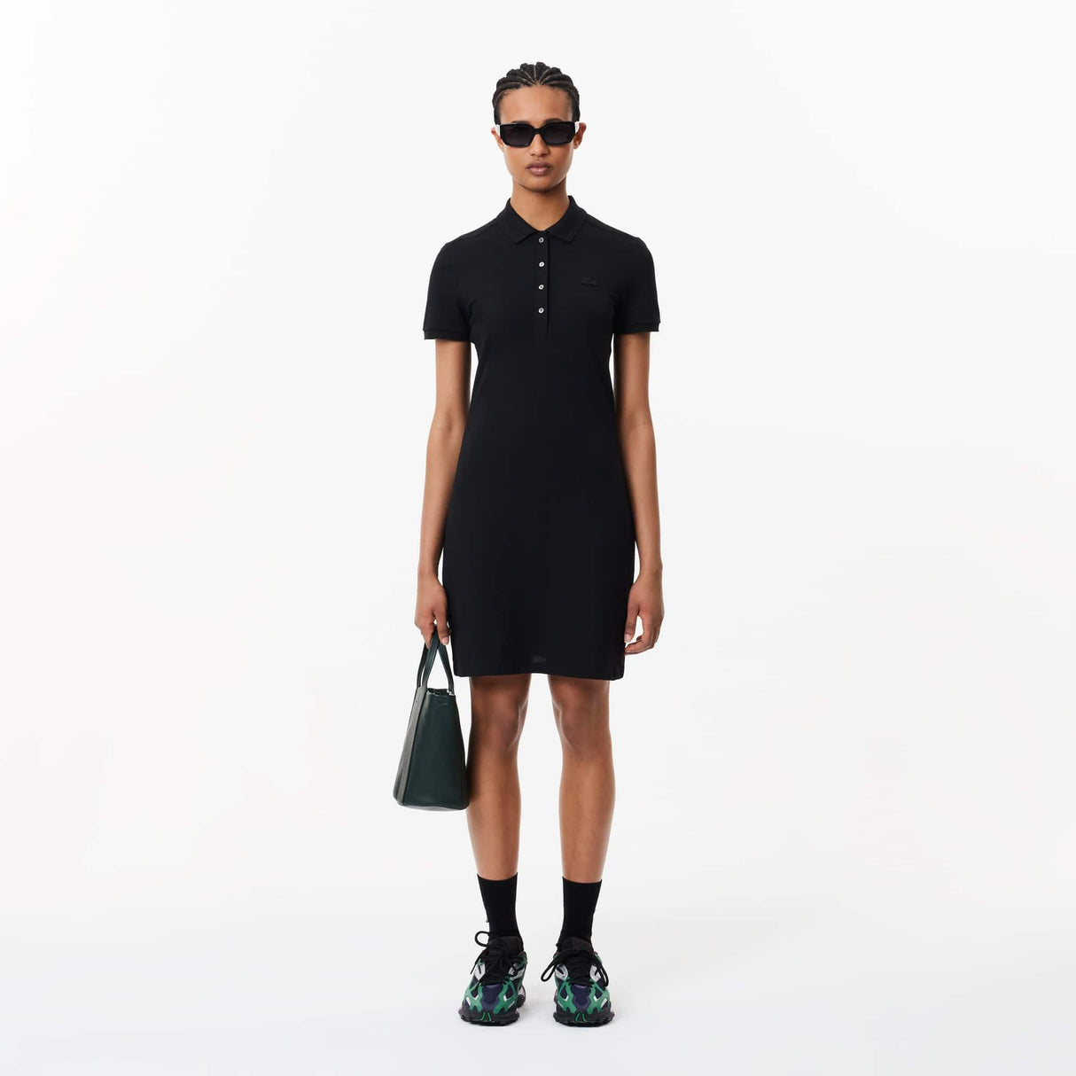 Lacoste EF5473 Dress, Noir, 34 para Mujer