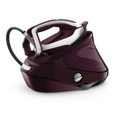 Tefal GV9810 Pro Express Vision - Plancha de vapor con luz LED inteligente en la plancha, potente presión de 8,3 bares, vapor de 180 g/min, 680 g/min de vapor extra, sistema antical, color rojo y