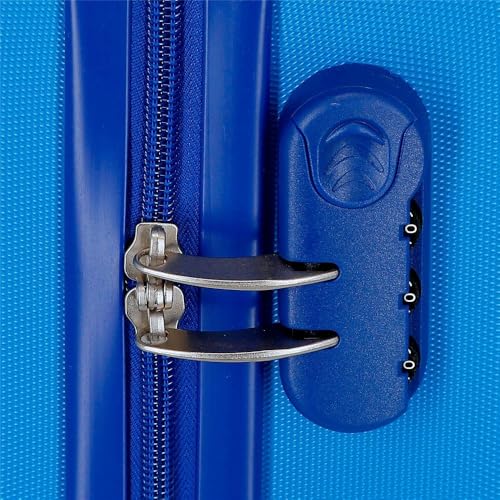 Disney You´Ve Got A Friend In Me Maleta de cabina Azul 38x55x20 cms Rígida ABS Cierre de combinación lateral 34L 2,7 kgs 4 Ruedas Dobles 0