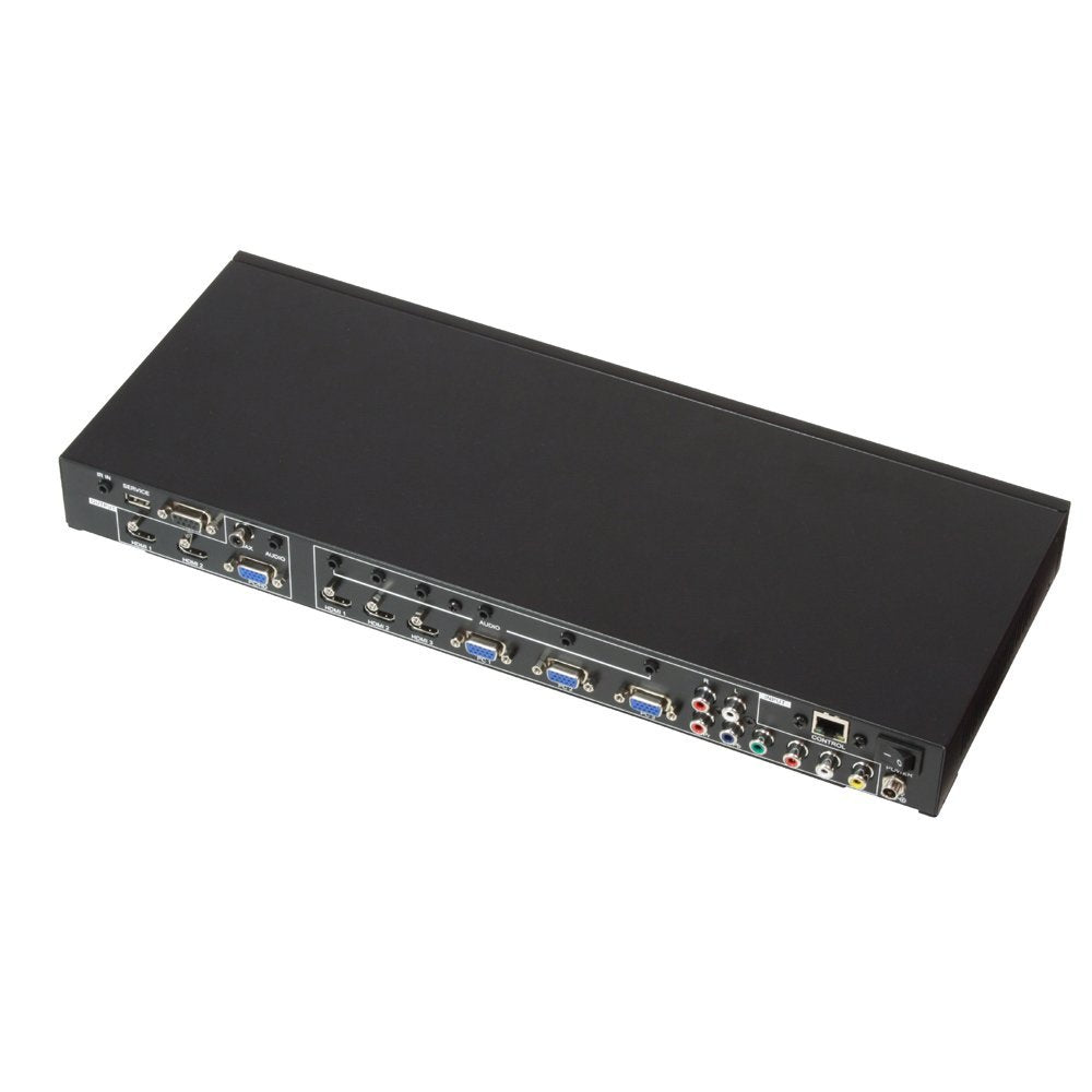 Lindy 38273 Switch con 8 entradas (HDMI, VGA, Componentes y Compuesto) a 3 Salidas (2 x HDMI y VGA/Component)