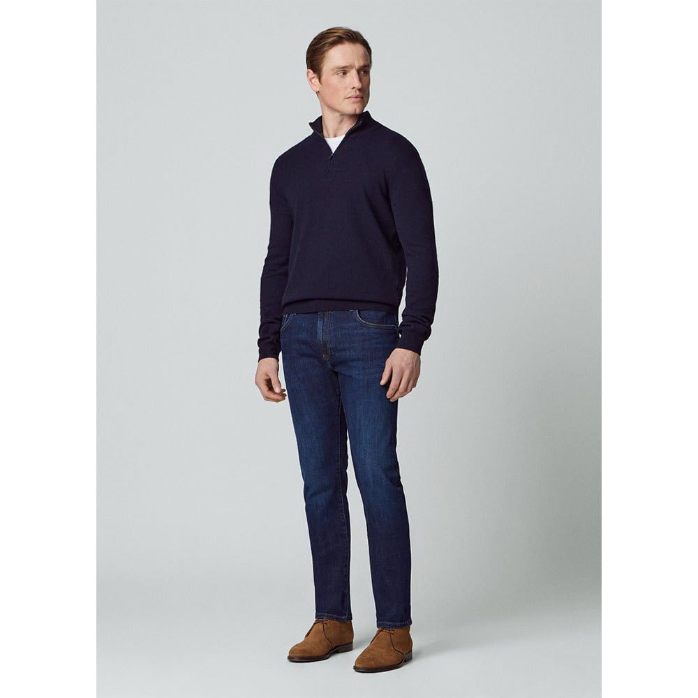 Hackett London Jeans Wash Vintage para Hombre, Azul (Denim Blue), 31W/28L, Azul (Denim Blue), 31W x 28L
