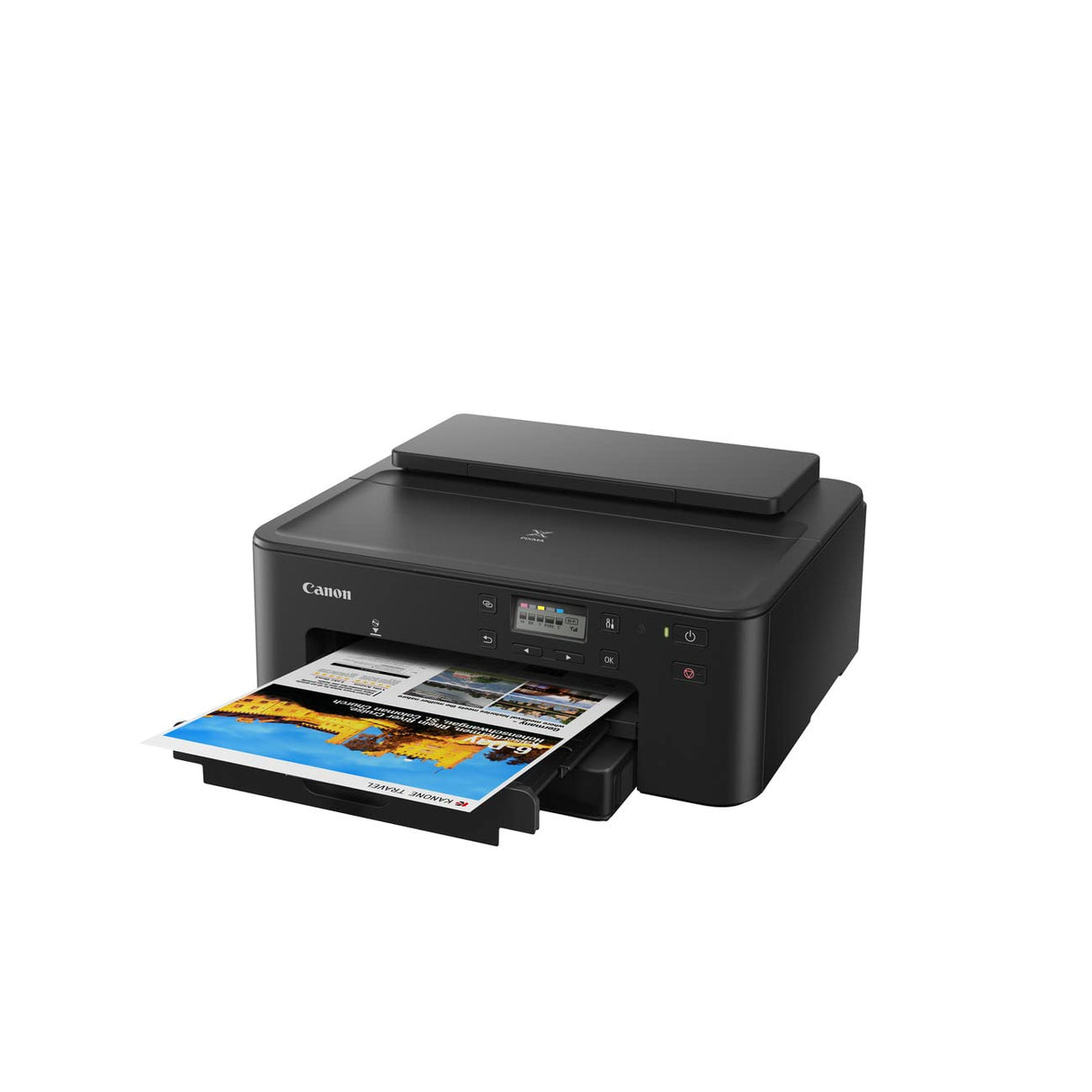 Canon Pixma TS705a Impresora Compacta, Sistema de Inyección de Tinta, Impresión, Copia, WiFi, Conectividad Inalámbrica, Cartuchos XL, Capacidad 350 Hojas, Impresión a Doble Cara Automática, Negro