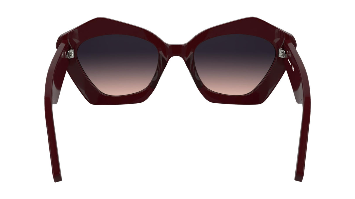 KARL LAGERFELD KL6199S Gafas, Burgundy, 53 EU para Mujer