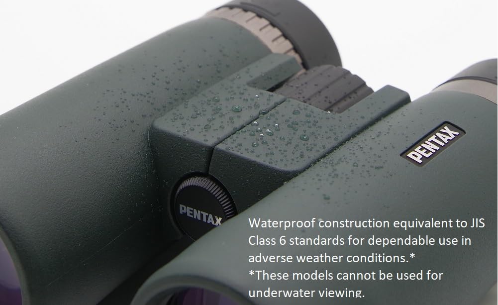 Prismáticos PENTAX SD 7x42 ED para la observación astronómica y de la Naturaleza, con Revestimiento múltiple Completo y fabricación Resistente al Agua.