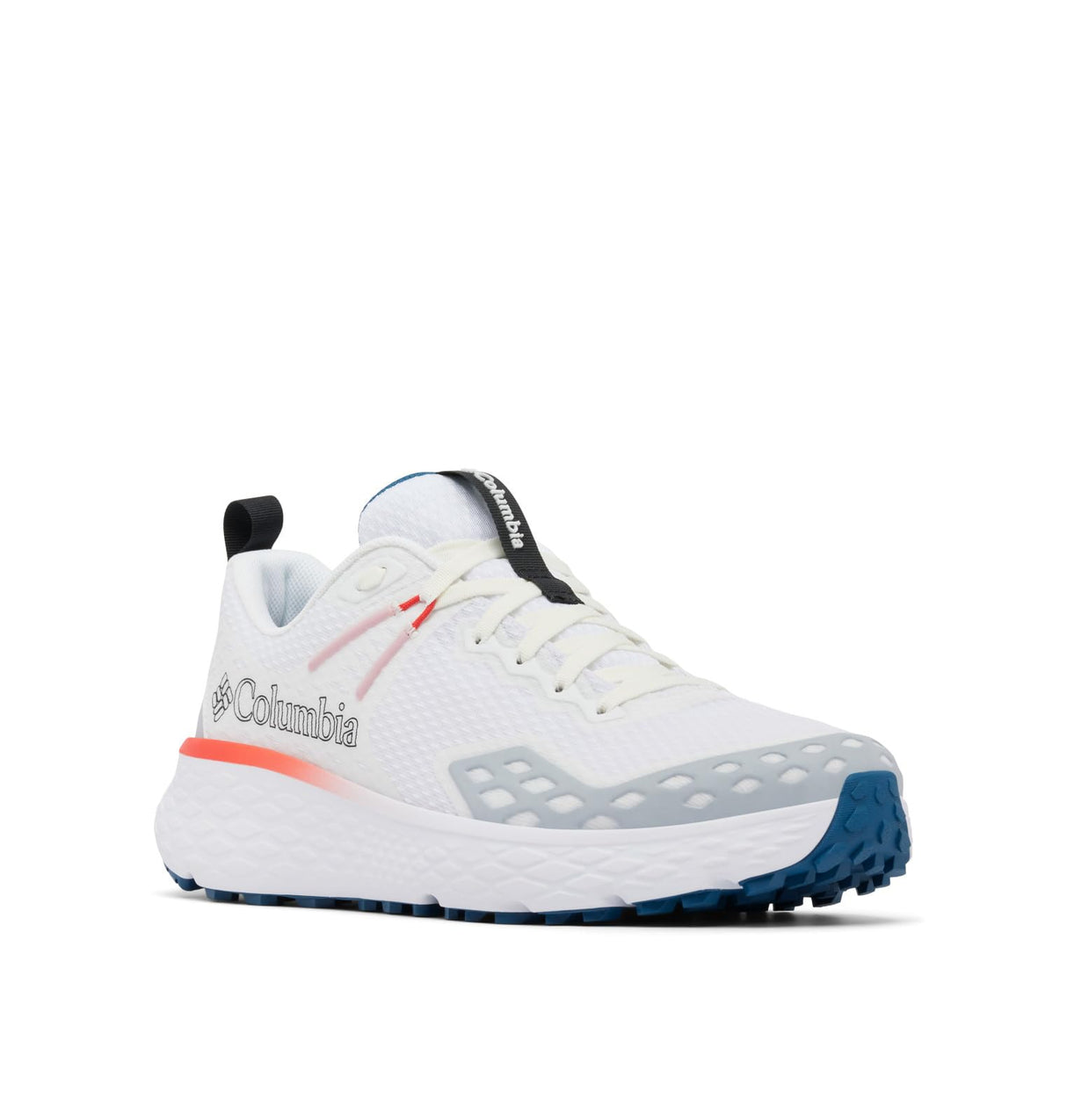 Columbia Men's Konos TRS, Low Rise Trekking and Hiking Shoes, White/Poppy Red, 8.5