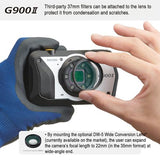 RICOH Cámara Digital Industrial Resistente G900 SE II con Carcasa Resistente al Agua, Polvo, Golpes y Productos químicos, función Webcam, cámara memo y Funciones de Seguridad de contraseña