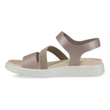 ECCO Flowt, Sandals Mujer, Grey Rose Metallic, 39 EU