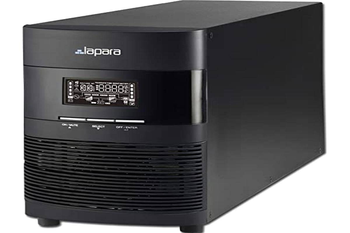 Lapara LA-ON-3K-LCD-V10 Sistema de Alimentación Ininterrumpida SAI 3000VA 3000W LCD Online