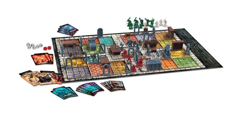 Hasbro Gaming Avalon Hill HeroQuest Game System, Fantasy Miniature Dungeon Crawler Juego de aventura de mesa, de 14 años y más de 2 a 5 jugadores