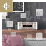 Marantz Professional, Sistema de Audio con Streamer Melody X (M-Cr612), Color Plata Oro