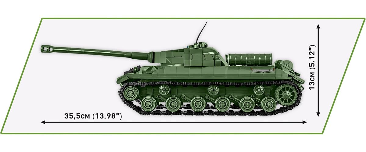 COBI Historical Collection WWII is-3 - Tanque pesado soviético