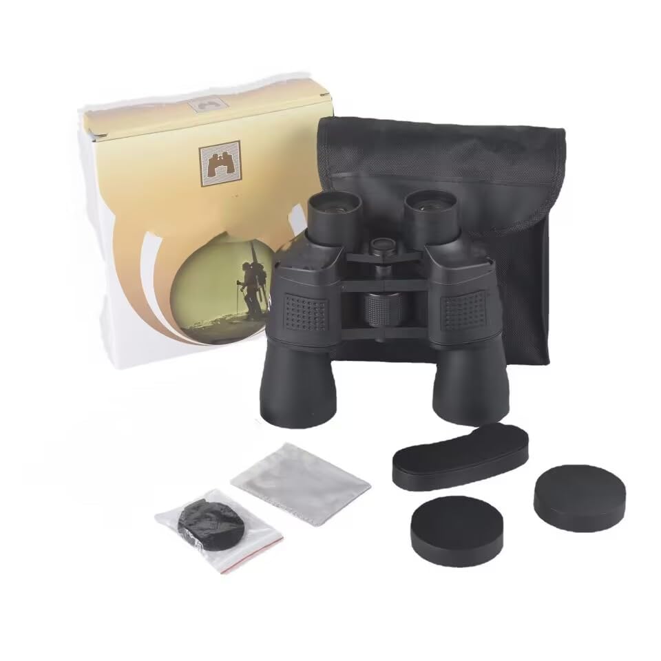ZEHNHASE VRT7 Prismáticos Plegables con Rueda de Enfoque precisa, Ideales para usos Flexibles