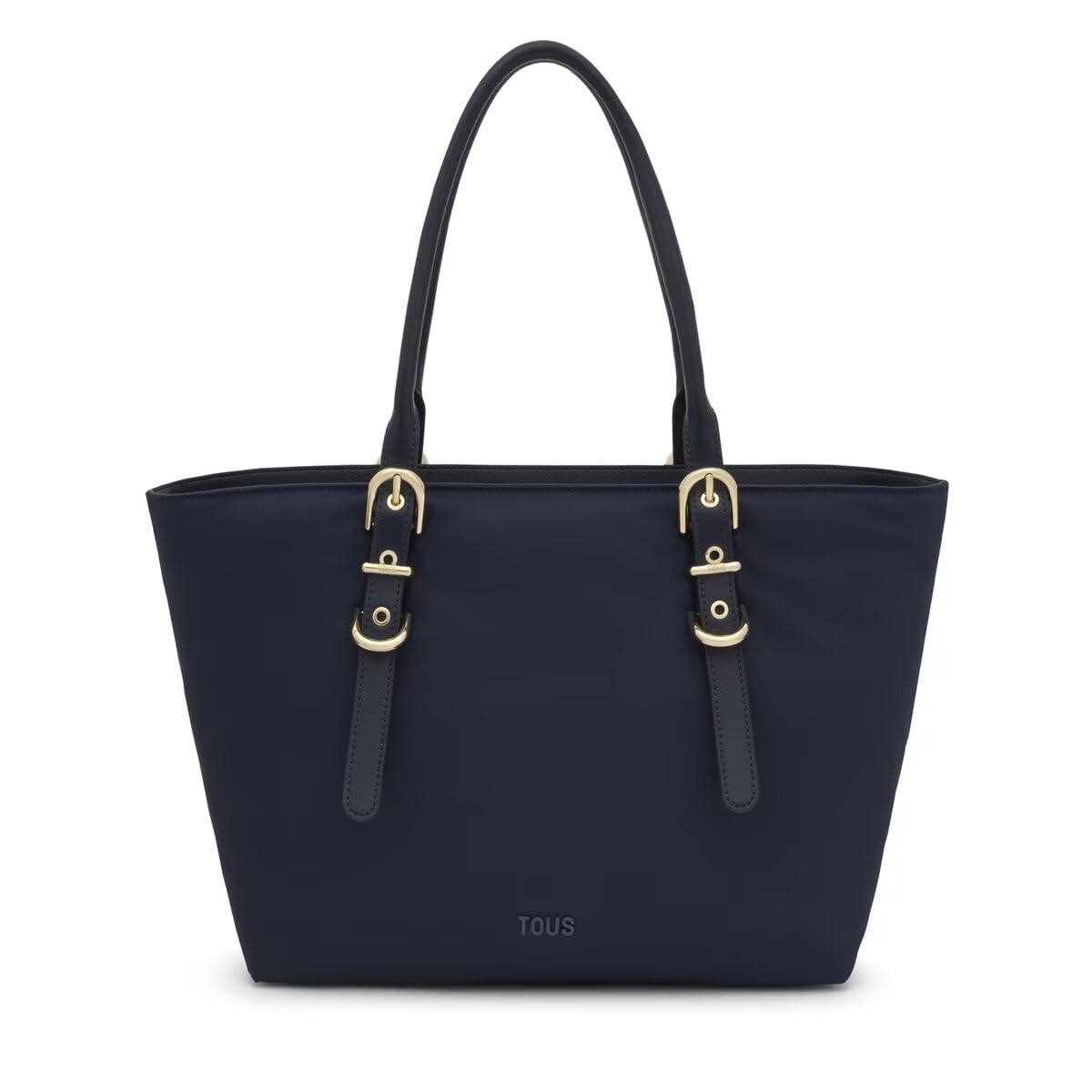 TOUS CAPAZO L Buckles Soft Azul Marino, Grande para Mujer