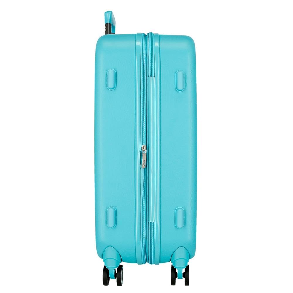 Enso Annie Maleta Mediana Azul 48x70x28 cms Rígido 4,32 kgs Cierre TSA ABS 4,32 kgs 94,08LExtensible