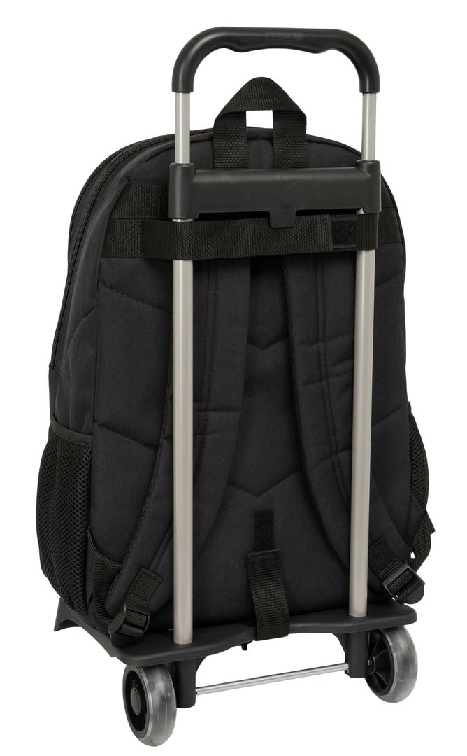 Safta MUNICH LAGOON - Mochila Escolar Grande con Carro 905, Ideal para Niños de Diferentes Edades, Cómoda y Versátil, Calidad y Resistencia, 32x16x44 cm