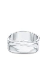 Calvin Klein Brazalete Rígido para Mujer Colección ELEMENTAL de Acero Inoxidable - 35000640