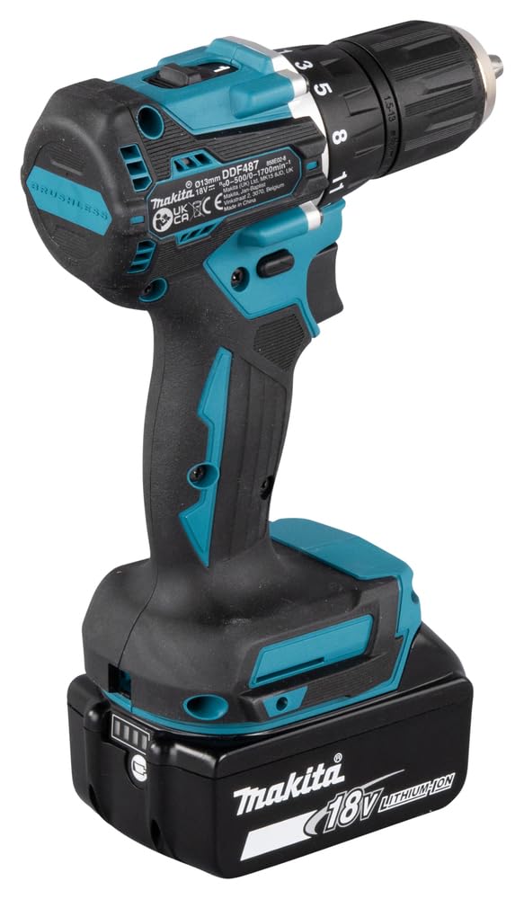 Taladro atornillador BL 18V LXT 40Nm 2Ah 2 bat. Compact marca Makita