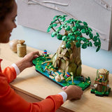 LEGO The Legend of Zelda Gran Árbol Deku “2 en 1”, Kit de Maquetas para Adultos con Zelda y 3 Minifiguras de Link, Regalo para Fans de los Videojuegos Ocarina of Time y Breath of The Wild 77092