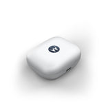 Motorola Moto Buds, Auriculares inalámbricos, Sonido inmersivo con Dolby Atmos, reducción de Ruido, autonomía de 42 Horas, 3 micrófonos, Azul Marino [Versión Francesa]