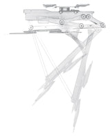 Mywall HL46MWL - Soporte de Techo para televisores motorizados y Plegables con Control Smart Home de 23 a 65 Pulgadas, Carga de hasta 30 kg con función giratoria de 180°