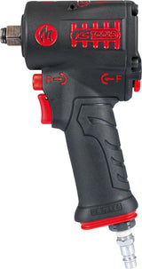KS Tools 515.1270 1/2" Atornillador de impacto neumático de alta potencia miniMONSTER con 1.390 Nm