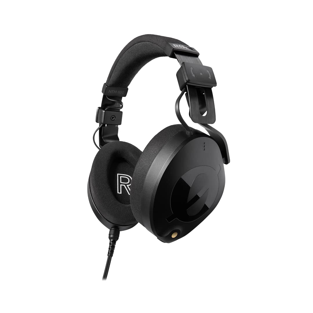 RØDE NTH-100 Auriculares over-ear profesionales RØDE NTH-100 para creación de contenido, producción musical, mezcla y edición de audio, podcasting, grabación en exteriores (negros)