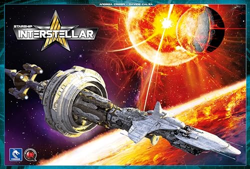 Asmodee Pendragon Game, Starship Interstellar, Juego Experto, Juego de Estrategia, 1-4 Jugadores, a Partir de 13 años, 150 Minutos, alemán