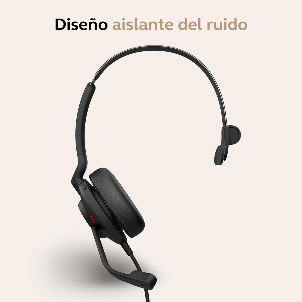 Jabra Evolve2 30 SE - Auriculares con Cable para micrófono con cancelación de Ruido, cancelación de Ruido
