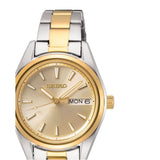 Seiko Reloj Analógico para Mujer de Cuarzo japonés con Correa en Acero Inoxidable SUR354P1