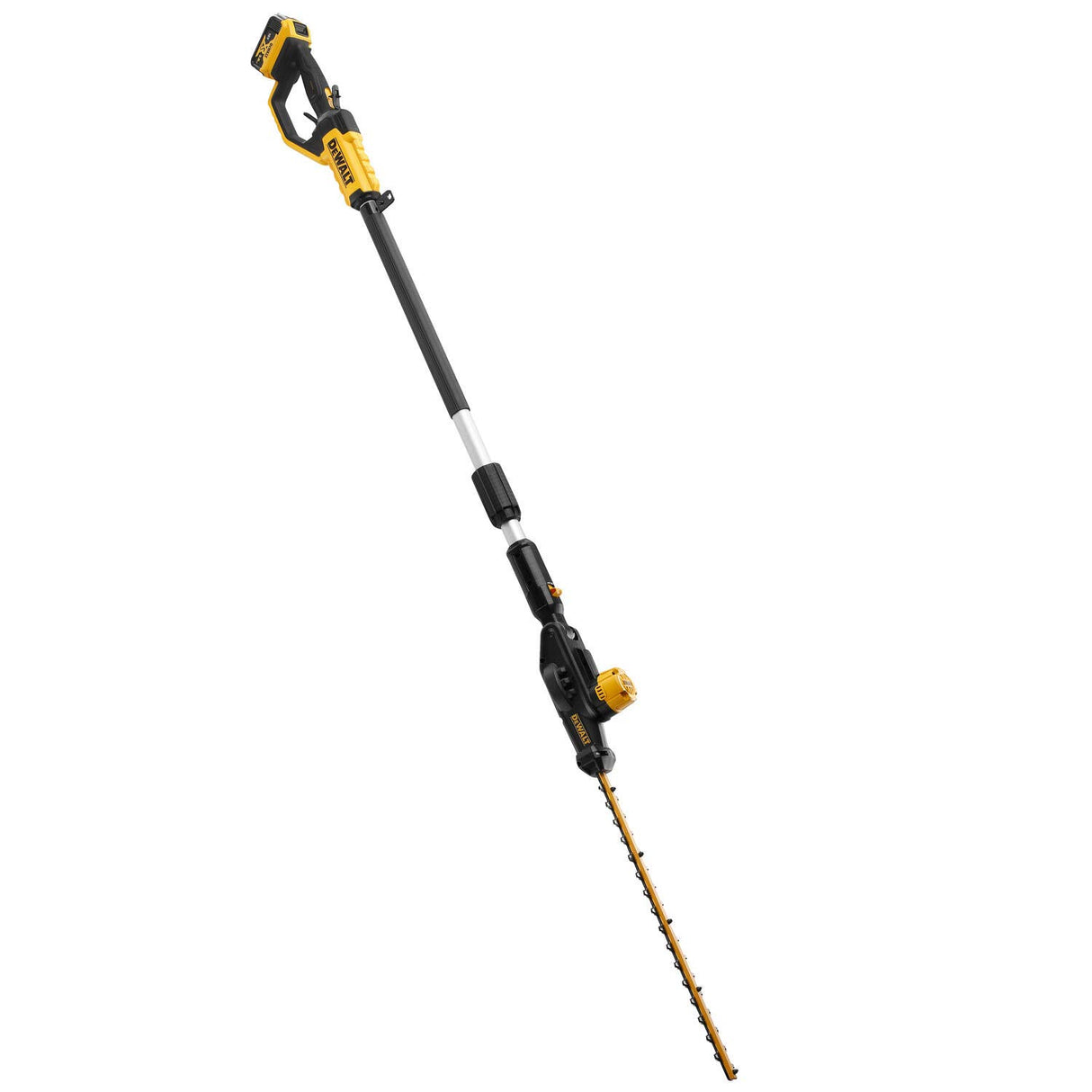DEWALT DCMPH566P1-QW - Cortasetos de pértiga XR 18V 55cm 25mm con 1 batería Li-Ion 5,0 Ah