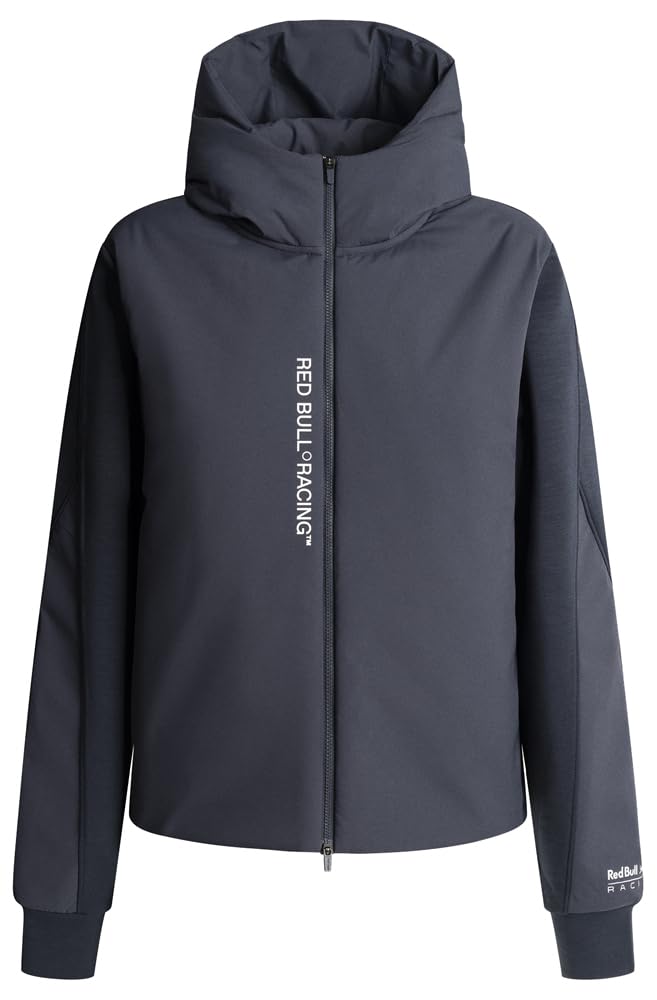 Pepe Jeans Padded Hoody Cárdigan Tipo suéter, Azul (Azul Dulwich), XS para Mujer
