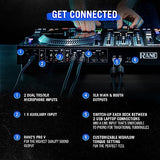 RANE ONE - Controlador DJ Profesional con Platos Motorizados de 7.2” para Serato, Mesa de Mezclas con Serato DJ Pro incluido, Efectos y 8 Pads
