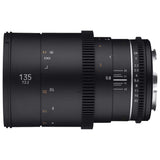 Samyang VDSLR 135mm T2.2 MK2 Lente de vídeo de Enfoque Manual para Sony FE