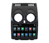 JF-039NQ-X9 Autorradio de Ajuste Personalizado Compatible con Nissan Qashqai Android GPS Bluetooth WiFi Dab USB Pantalla táctil Full HD 9" procesador de 8 núcleos y comandos de Voz