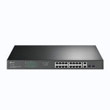 TP-LINK 18-Port Gigabit Rackmount Switch with 16-Port PoE+