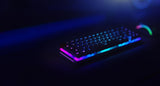 Glorious Gaming GMMK 2 Compact 65% - Teclado gaming mecánico, compacto TKL 65%, carcasa de aluminio, personalizable, keycaps dobles, switches Fox, RGB, distribuciones QWERTY español - Negro
