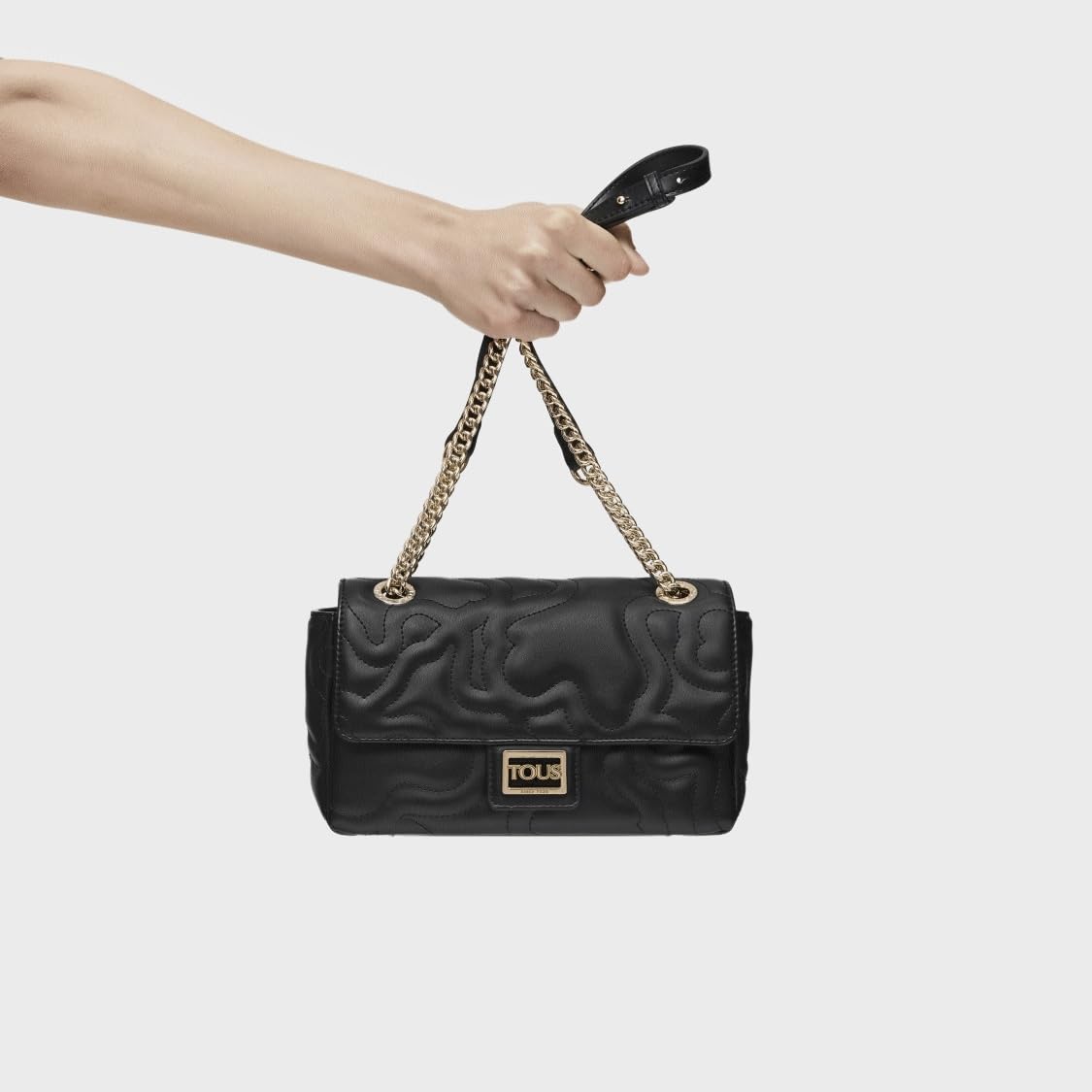 TOUS Bandolera Solapa S. K Dream Negro, Mujer, PEQUEÑO