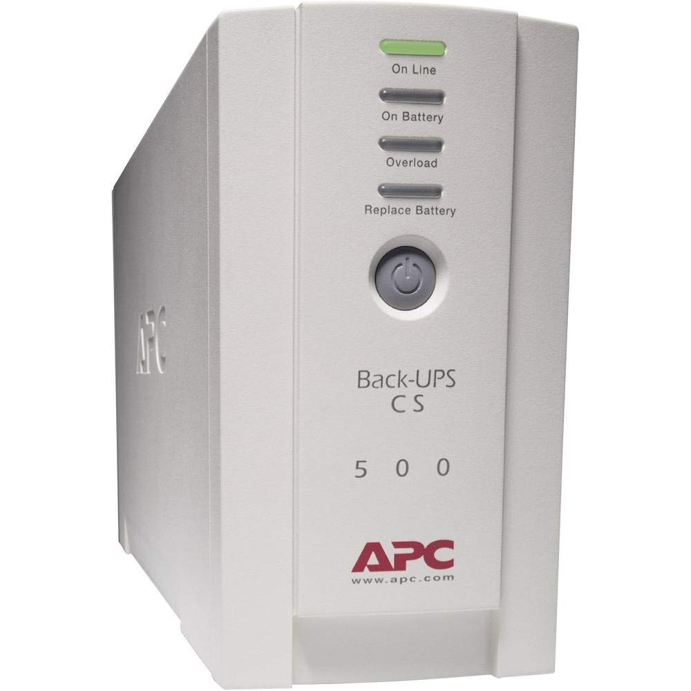APC BK500EI Back UPS CS - Sistema de alimentación ininterrumpida SAI 500VA (4 salidas IEC)